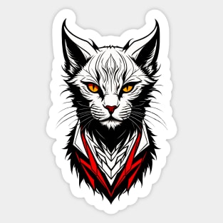 Gentleman Cat Sticker